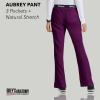 BARCO Grey’s Anatomy Active 4275 Women’s Logo Waist Drawstring Pant(Wine)