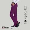 BARCO Grey’s Anatomy Active 4275 Women’s Logo Waist Drawstring Pant(Wine)