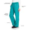 BARCO Grey’s Anatomy Scrubs – Cora Scrub Pant for Women, Yoga Knit Waist, Low-Rise Straight Leg Women’s Scrub Pant(Blue)