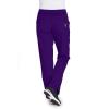 BARCO Grey’s Anatomy Scrubs – Cora Scrub Pant for Women, Yoga Knit Waist, Low-Rise Straight Leg Women’s Scrub Pant(Vivid Violet)