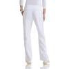 BARCO Grey’s Anatomy Scrubs – Cora Scrub Pant for Women, Yoga Knit Waist, Low-Rise Straight Leg Women’s Scrub Pant(White)
