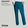 BARCO Grey’s Anatomy Scrubs – Evan Scrub Pant for Men, Elastic Waist With Zip Fly, Straight Leg Men’s Scrub Pant(Bahama)