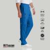 BARCO Grey’s Anatomy Scrubs – Evan Scrub Pant for Men, Elastic Waist With Zip Fly, Straight Leg Men’s Scrub Pant(New Royal)