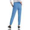 BARCO Grey’s Anatomy Spandex Stretch Direct – Dash Scrub Jogger for Women, Elastic Waist Yoga Style Women’s Scrub Pant(Ciel Blue)