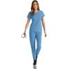 BARCO Grey’s Anatomy Spandex Stretch Direct – Dash Scrub Jogger for Women, Elastic Waist Yoga Style Women’s Scrub Pant(Ciel Blue)