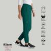 BARCO Grey’s Anatomy Spandex Stretch Direct – Dash Scrub Jogger for Women, Elastic Waist Yoga Style Women’s Scrub Pant(Hunter Green)