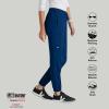 BARCO Grey’s Anatomy Spandex Stretch Direct – Dash Scrub Jogger for Women, Elastic Waist Yoga Style Women’s Scrub Pant(Indigo (Navy))