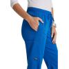 BARCO Grey’s Anatomy Spandex Stretch Direct – Dash Scrub Jogger for Women, Elastic Waist Yoga Style Women’s Scrub Pant(New Royal)