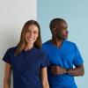 BARCO Grey’s Anatomy Spandex Stretch Direct – Rapid Scrub Top for Men, V-Neck Men’s Scrub Top(Indigo (Navy))