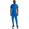 BARCO Grey’s Anatomy Spandex Stretch Direct – Striker Scrub Jogger for Men, Elastic Waist Band Men’s Scrub Pant(New Royal)
