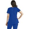 BARCO Grey’s Anatomy Women’s Mia Top, V-Neck Medical Scrub Top w/ 3 Pockets & Princess Seaming(Galaxy)