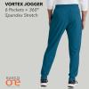 BARCO One Vortex Scrub Jogger for Men – Medical Cargo Pant, Eco-Friendly Fabric, 4-Way Stretch, Anti-Wrinkle Men’s Scrub Pant(Bahama)