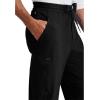 BARCO One Vortex Scrub Jogger for Men – Medical Cargo Pant, Eco-Friendly Fabric, 4-Way Stretch, Anti-Wrinkle Men’s Scrub Pant(Black)