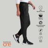 BARCO One Vortex Scrub Jogger for Men – Medical Cargo Pant, Eco-Friendly Fabric, 4-Way Stretch, Anti-Wrinkle Men’s Scrub Pant(Black)