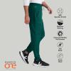 BARCO One Vortex Scrub Jogger for Men – Medical Cargo Pant, Eco-Friendly Fabric, 4-Way Stretch, Anti-Wrinkle Men’s Scrub Pant(Hunter Green)