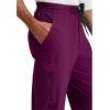 BARCO One Vortex Scrub Jogger for Men – Medical Cargo Pant, Eco-Friendly Fabric, 4-Way Stretch, Anti-Wrinkle Men’s Scrub Pant(Wine)