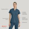 BARCO STRONG Liz Classic Fit Scrub Top & Pant Set for Women – Up to 70°C Wash, Natural Stretch, Moisture Wicking, Anti-Static(Bahama)