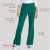BARCO STRONG Liz Classic Fit Scrub Top & Pant Set for Women – Up to 70°C Wash, Natural Stretch, Moisture Wicking, Anti-Static(Hunter Green)