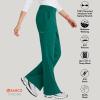 BARCO STRONG Liz Classic Fit Scrub Top & Pant Set for Women – Up to 70°C Wash, Natural Stretch, Moisture Wicking, Anti-Static(Hunter Green)