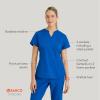 BARCO STRONG Liz Classic Fit Scrub Top & Pant Set for Women – Up to 70°C Wash, Natural Stretch, Moisture Wicking, Anti-Static(New Royal)