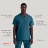 BARCO STRONG Terrence Scrub Top & Pant Set for Men – Up to 70°C Wash, Natural Stretch, Moisture Wicking, Quick-Shed(Bahama)