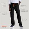 BARCO STRONG Terrence Scrub Top & Pant Set for Men – Up to 70°C Wash, Natural Stretch, Moisture Wicking, Quick-Shed(Black)
