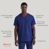 BARCO STRONG Terrence Scrub Top & Pant Set for Men – Up to 70°C Wash, Natural Stretch, Moisture Wicking, Quick-Shed(Navy)