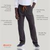 BARCO STRONG Terrence Scrub Top & Pant Set for Men – Up to 70°C Wash, Natural Stretch, Moisture Wicking, Quick-Shed(Pewter)