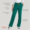 BARCO STRONG Zoe Classic Fit Scrub Top & Pant Set for Women – Up to 70°C Wash, Natural Stretch, Moisture Wicking, Anti-Static(Hunter Green)