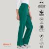 BARCO STRONG Zoe Classic Fit Scrub Top & Pant Set for Women – Up to 70°C Wash, Natural Stretch, Moisture Wicking, Anti-Static(Hunter Green)