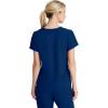 BARCO Skechers Vitality Aura Classic Fit Scrub Top for Women – 3-Pocket Classic V-Neck Top with 4-Way Stretch(Navy)