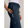 Grey’s Anatomy by BARCO Finley Scrub Jogger for Women – 6-Pocket Mid-Rise Pants with Natural Stretch & Soil Release Fabric(Steel)