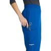 Skechers by BARCO Vitality Aura Classic Fit Straight Leg Scrub Pant for Women – Mid-Rise, 5-Pocket Bottom with 4-way Stretch(New Royal)