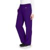 BARCO Grey’s Anatomy Scrubs – Cora Scrub Pant for Women, Yoga Knit Waist, Low-Rise Straight Leg Women’s Scrub Pant(Vivid Violet)