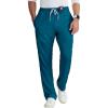 BARCO Grey’s Anatomy Scrubs – Evan Scrub Pant for Men, Elastic Waist With Zip Fly, Straight Leg Men’s Scrub Pant(Bahama)