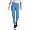 BARCO Grey’s Anatomy Spandex Stretch Direct – Dash Scrub Jogger for Women, Elastic Waist Yoga Style Women’s Scrub Pant(Ciel Blue)