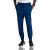 BARCO Grey’s Anatomy Spandex Stretch Direct – Striker Scrub Jogger for Men, Elastic Waist Band Men’s Scrub Pant(Indigo (Navy))