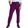 BARCO One Vortex Scrub Jogger for Men – Medical Cargo Pant, Eco-Friendly Fabric, 4-Way Stretch, Anti-Wrinkle Men’s Scrub Pant(Wine)