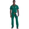 BARCO STRONG Terrence Scrub Top & Pant Set for Men – Up to 70°C Wash, Natural Stretch, Moisture Wicking, Quick-Shed(Hunter Green)