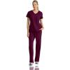 BARCO STRONG Zoe Classic Fit Scrub Top & Pant Set for Women – Up to 70°C Wash, Natural Stretch, Moisture Wicking, Anti-Static(Wine)