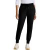 Grey’s Anatomy by BARCO Finley Scrub Jogger for Women – 6-Pocket Mid-Rise Pants with Natural Stretch & Soil Release Fabric(Black)