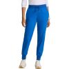 Grey’s Anatomy by BARCO Finley Scrub Jogger for Women – 6-Pocket Mid-Rise Pants with Natural Stretch & Soil Release Fabric(New Royal)