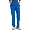 Skechers by BARCO Vitality Aura Classic Fit Straight Leg Scrub Pant for Women – Mid-Rise, 5-Pocket Bottom with 4-way Stretch(New Royal)