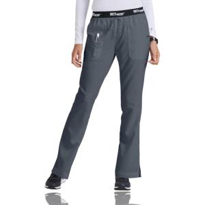 BARCO Grey’s Anatomy Active 4275 Women’s Logo Waist Drawstring Pant(Granite)