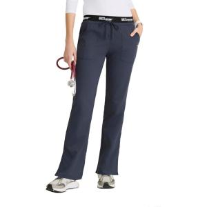 BARCO Grey’s Anatomy Active 4275 Women’s Logo Waist Drawstring Pant(Steel)