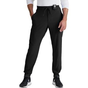BARCO One Vortex Scrub Jogger for Men – Medical Cargo Pant, Eco-Friendly Fabric, 4-Way Stretch, Anti-Wrinkle Men’s Scrub Pant(Black)