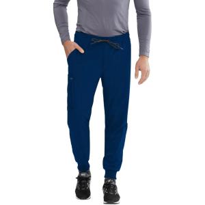 BARCO One Vortex Scrub Jogger for Men – Medical Cargo Pant, Eco-Friendly Fabric, 4-Way Stretch, Anti-Wrinkle Men’s Scrub Pant(Indigo)