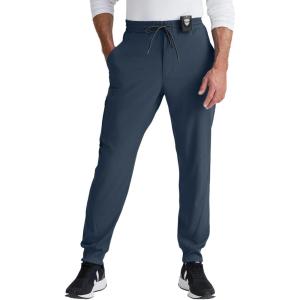 BARCO One Vortex Scrub Jogger for Men – Medical Cargo Pant, Eco-Friendly Fabric, 4-Way Stretch, Anti-Wrinkle Men’s Scrub Pant(Steel)