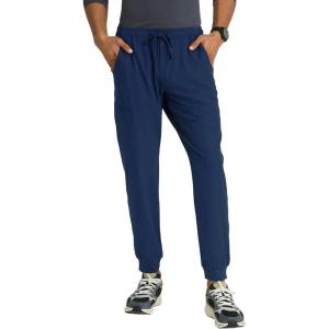 BARCO Skechers Vitality Crew Scrub Jogger for Men – Medical Cargo Pant, 4-Way Stretch, Sustainable Fabric Men’s Scrub Pant(Navy)