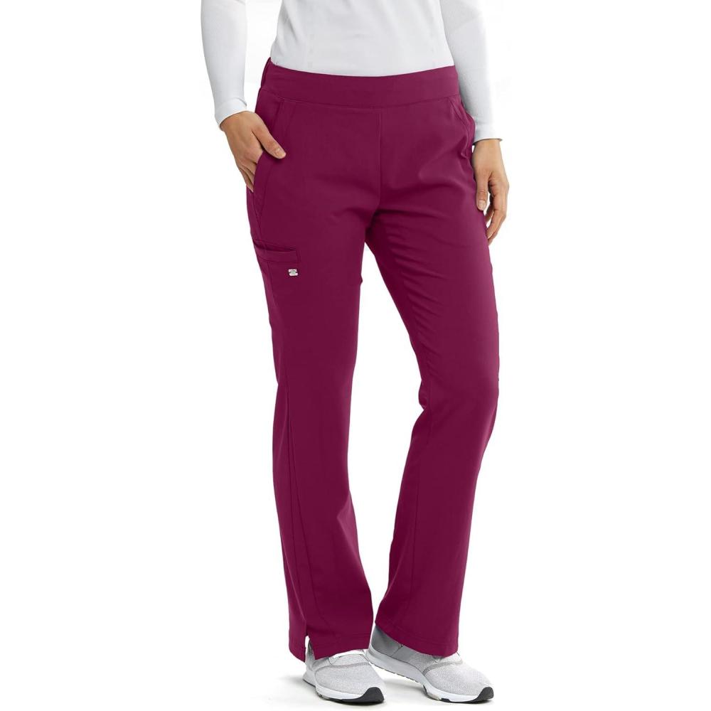 imageGreys Anatomy Signature Astra Pant Scrub BottomsWine